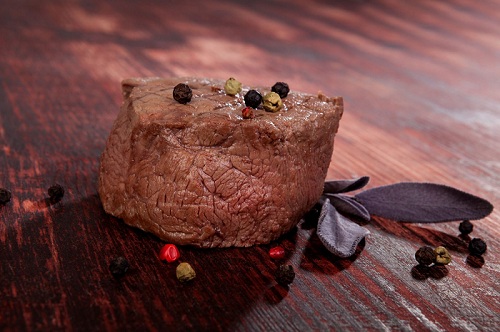 ¿La carne se pide término medio?