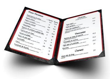 Los precios de la carta