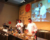 Cocineros y deportistas españoles promueven su gastronomía en el extranjero