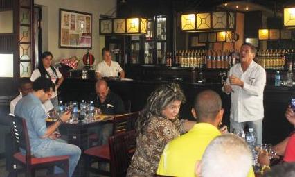 Maridaje entre Cohiba y ron Unión