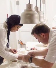 Encuentro gastronómico de dos mundos