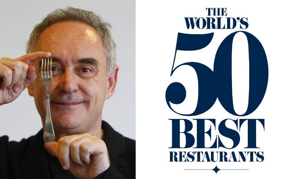 Ferran Adrià cocinará la fiesta del 15 aniversario de The World’s 50 Best Restaurants