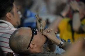 Fumada perfecta: la ceniza más larga