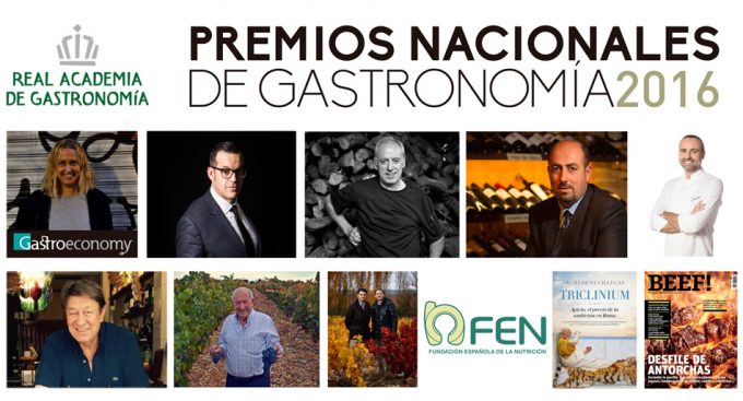 Ganadores de los Premios Nacionales de Gastronomía 2016