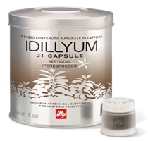 Café espresso gourmet con solo uno por ciento de cafeína