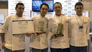 Francisco Vicente y Juan Pablo Retes, mejor cocinero y repostero de España