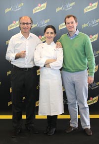 Schweppes presenta en el Madrid Open el mejor maridaje de la mano de Elena Arzak y Javier de las Muelas