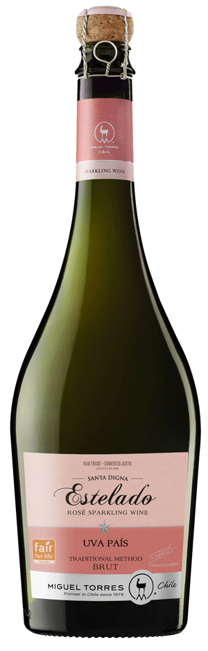 Estelado Rosé de Miguel Torres Chile, elegido mejor vino espumoso de Variedades no tradicionales