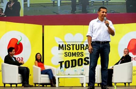 Presidente Ollanta Humala inauguró Feria Gastronómica Mistura 2015