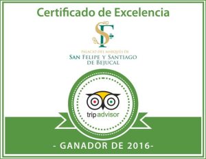 Tripadvisor certifica al hotel Palacio del Marqués de San Felipe y Santiago de Bejucal