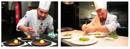 Ganadores de la 2ª semifinal de la VI edición de Concurso Cocinero del Año