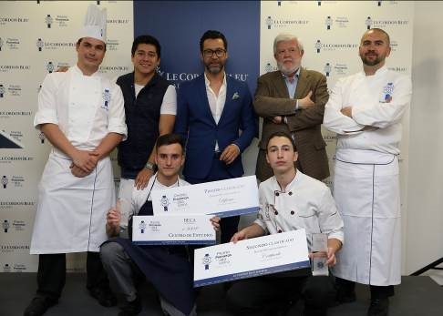 El catalán Ezequiel Álvarez, ganador del V Premio Promesas de la alta cocina de Le Cordon Bleu Madrid