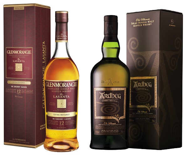 Glenmorangie y Ardbeg conquistan la medalla de oro en los World Whisky Awards