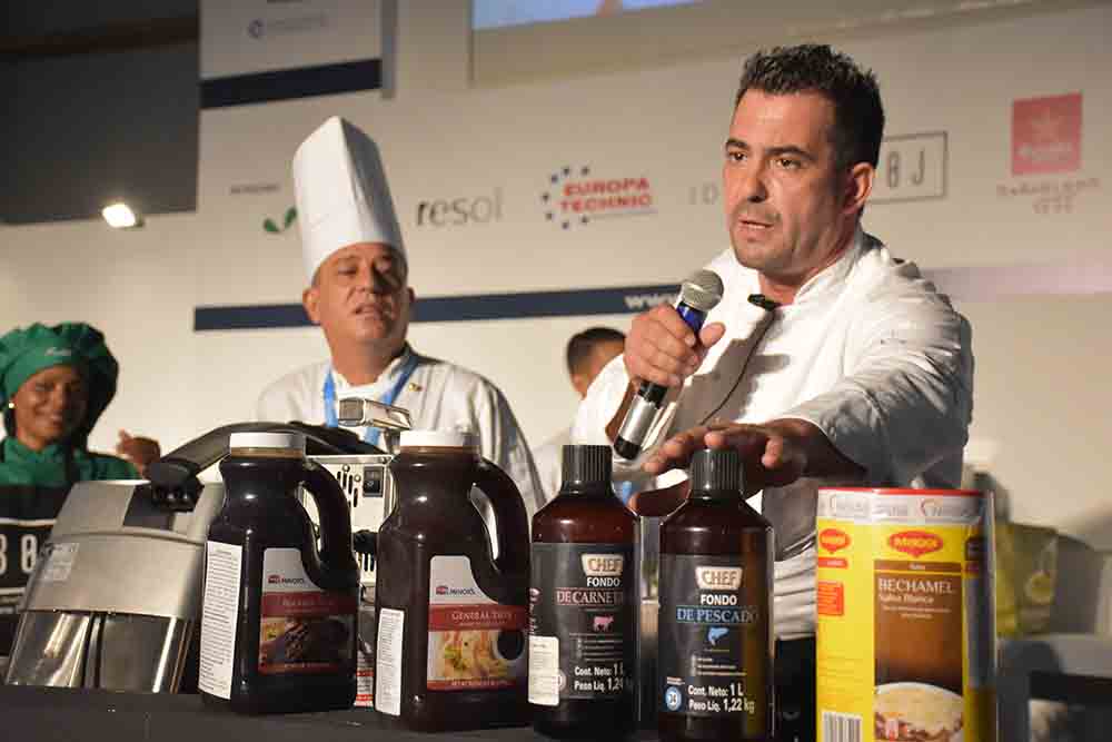 Nestlé Professional en showcooking junto a la Federación Culinaria de Cuba