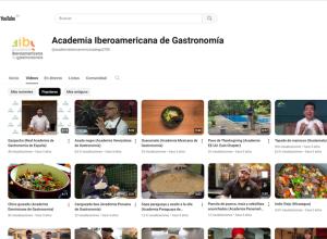 Cena Virtual Iberoamericana, un proyecto impulsado por la AIBG con la colaboración de las Academias Nacionales de Gastronomía. (Foto: AIBG)