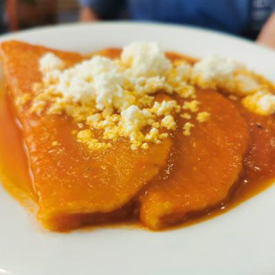Enchiladas. Rincón Huasteco
