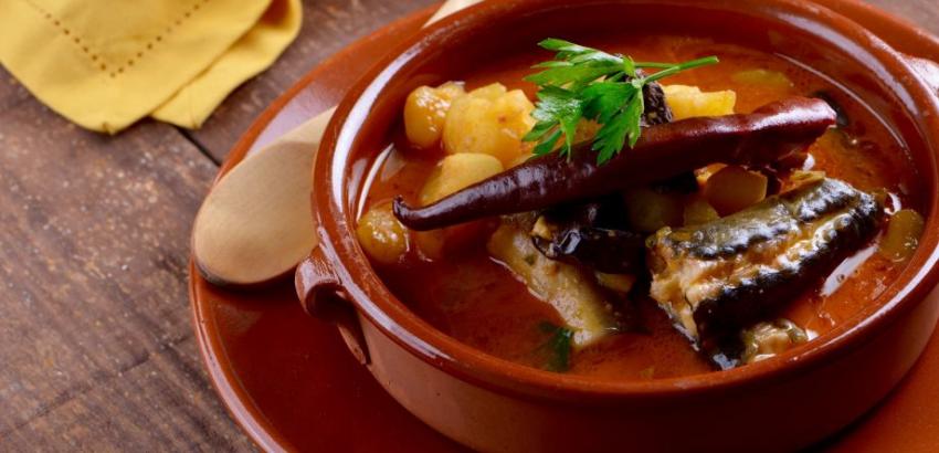 Anguilas en salsa curry-receta