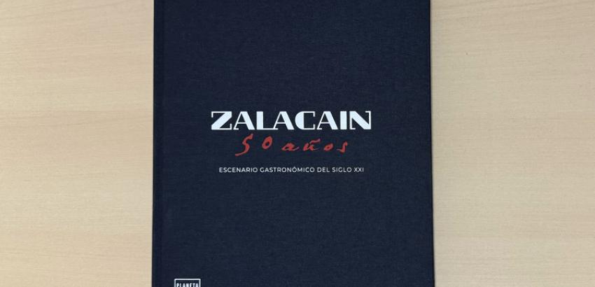 Portada del libro “Zalacaín 50 años, escenario gastronómico del siglo XXI”. (Foto: Rafael Ansón)