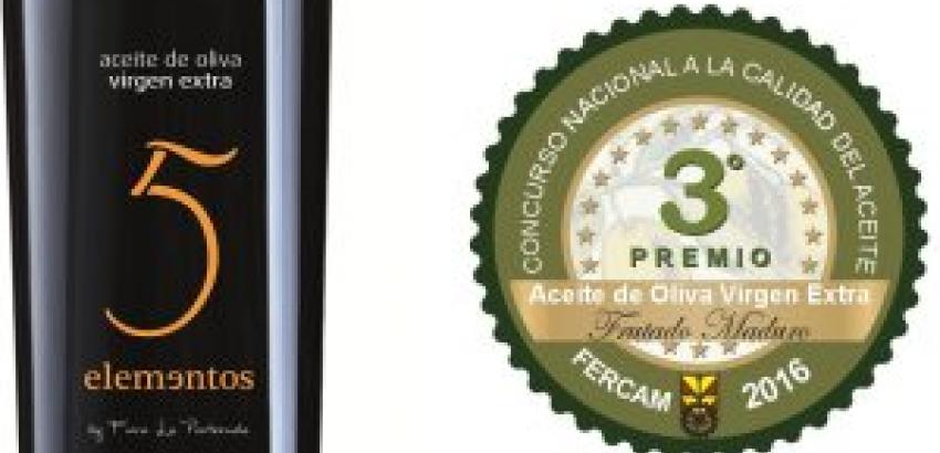 Finca La Pontezuela, única almazara de Castilla-La Mancha premiada en FERCAM 2016 por su exclusivo aceite “5 elementos” 100% Cornicabra