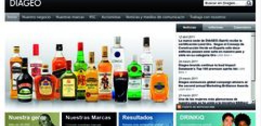 Diageo estrena web en español