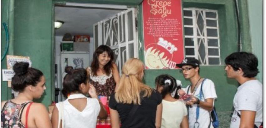 Una japonesa abre negocio en La Habana Vieja
