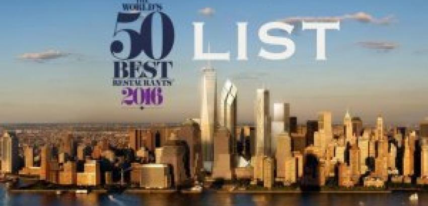 Los 50 mejores restaurantes del mundo 2016, Bottura en la parte superior.