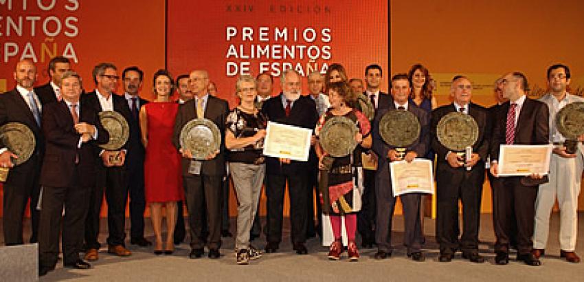 Entregan Premios Alimentos de España 2011