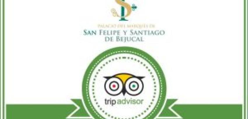 Tripadvisor certifica al hotel Palacio del Marqués de San Felipe y Santiago de Bejucal